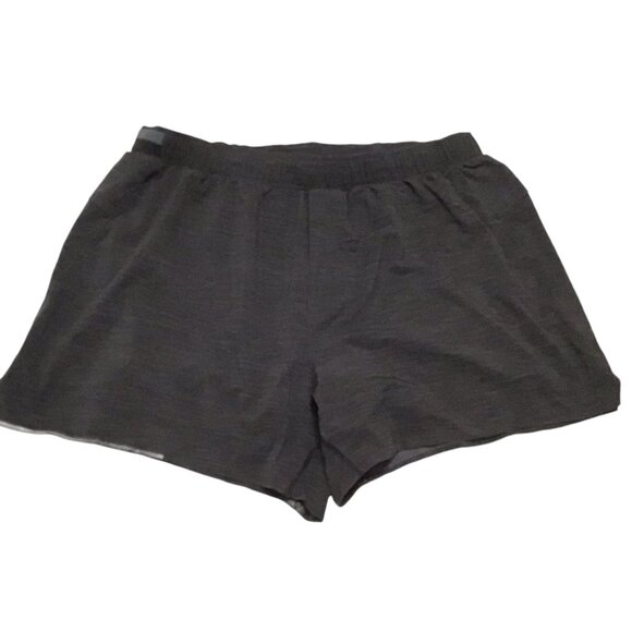 Lululemon Mens Sz XL Shorts Surge Running Short Black Lined 4" Inseam Unisex - Picture 4 of 4